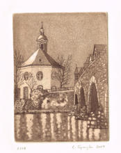 Hospitalkirche und alte Lahnbrcke - 1